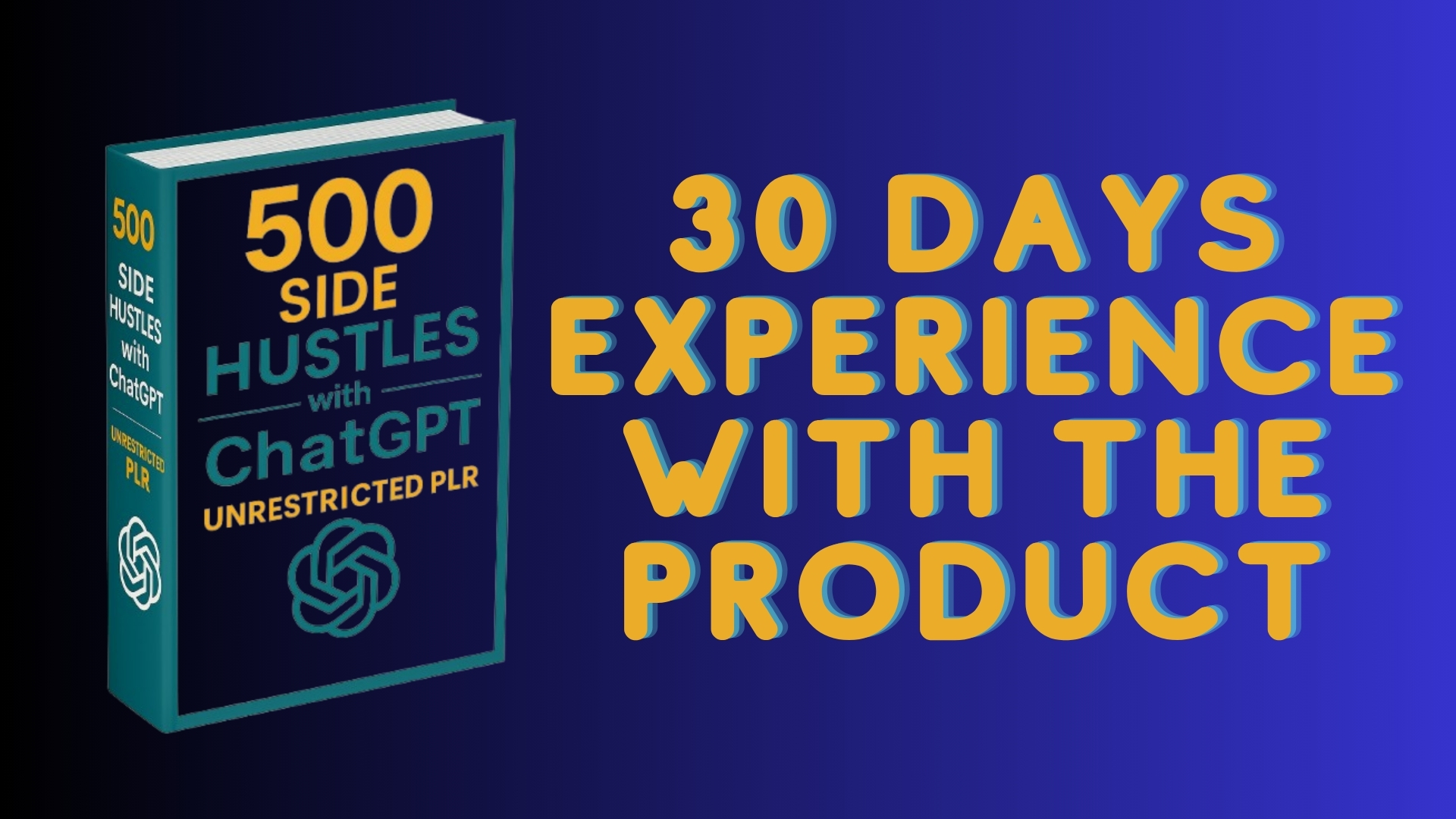 You are currently viewing 500 Side Hustles with ChatGPT [30 Days Review]